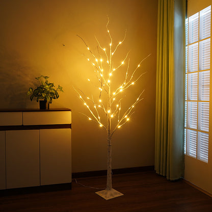 Silver Birch Party Scene Decoration Lights