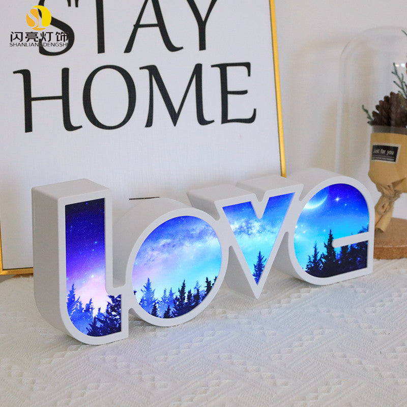 LED LOVE Light Gift Decor