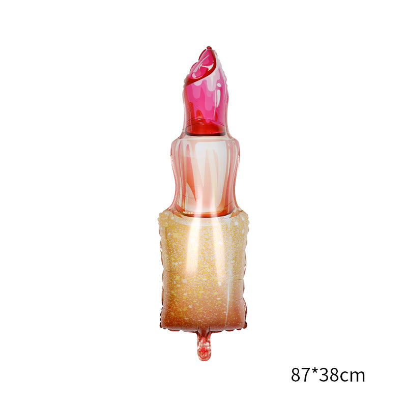 Large Lipstick Mylar Balloon Valentine's Day