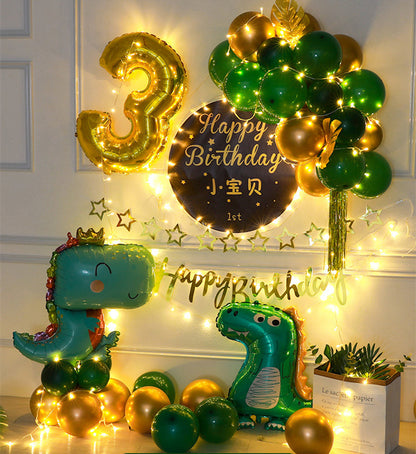 Animal Happy Birthday Party Background Wall