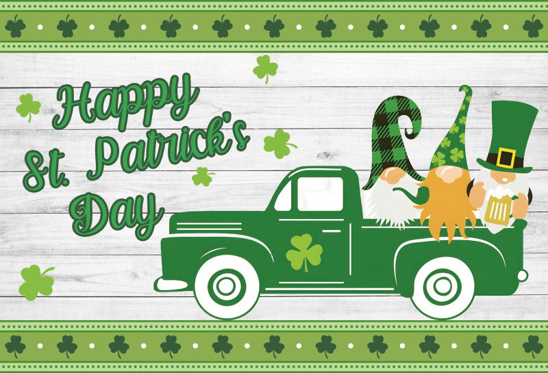 Irish National Day Party Background Banner