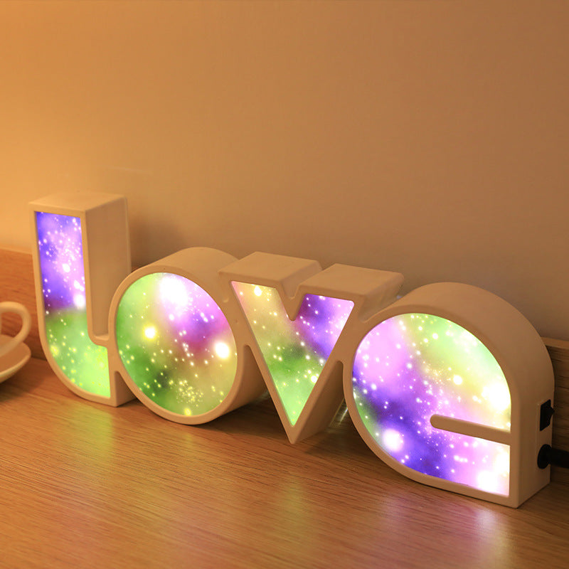 LED LOVE Light Gift Decor