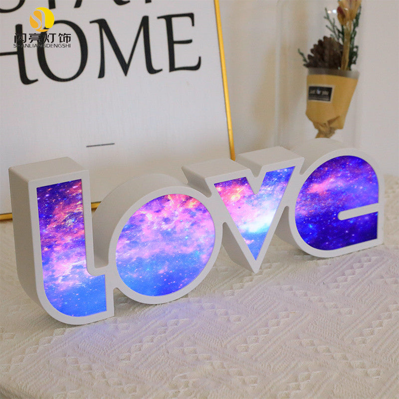 LED LOVE Light Gift Decor