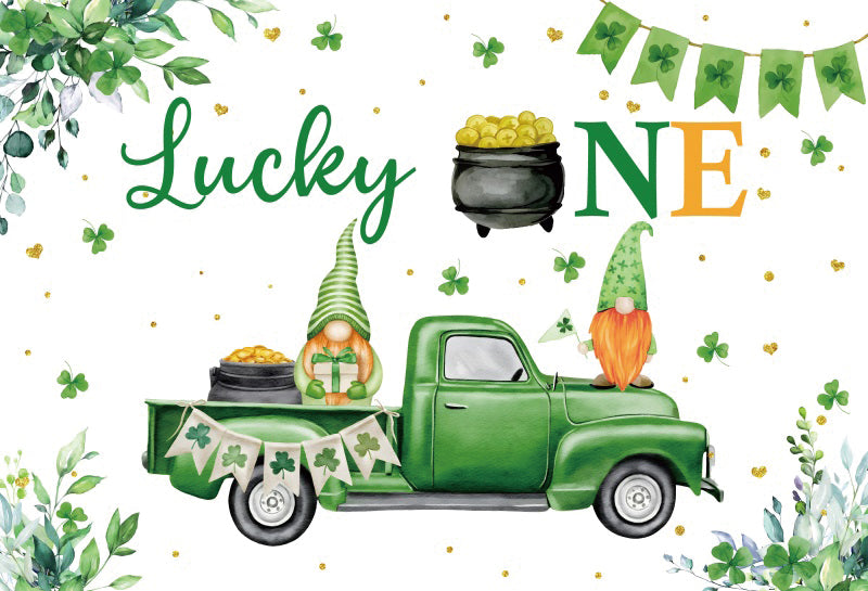 Irish National Day Party Background Banner