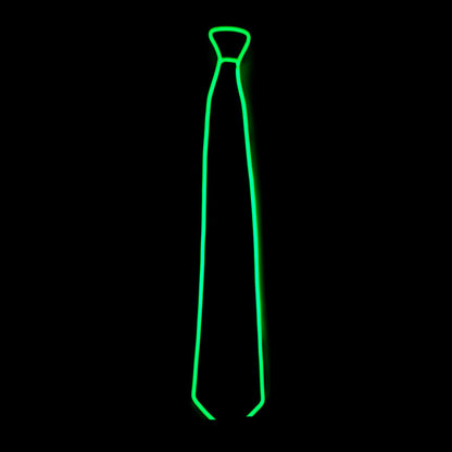 Neon LED Luminous Bow Tie & Tie