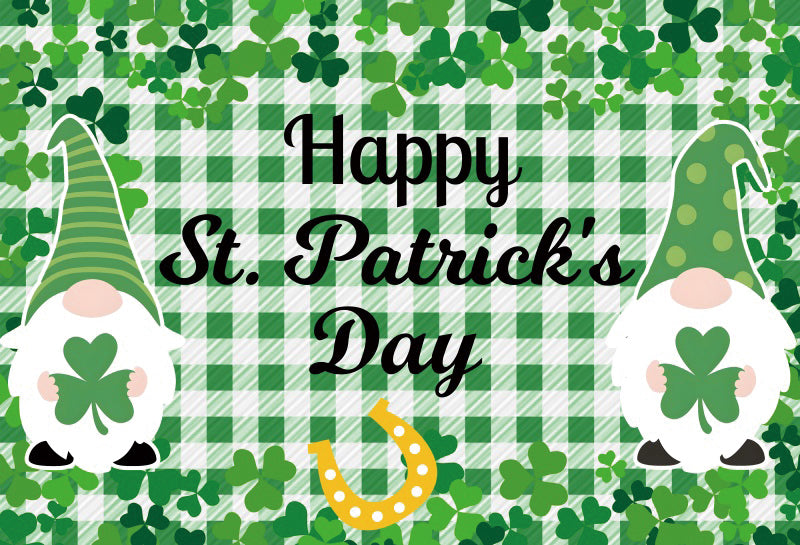 Irish National Day Party Background Banner