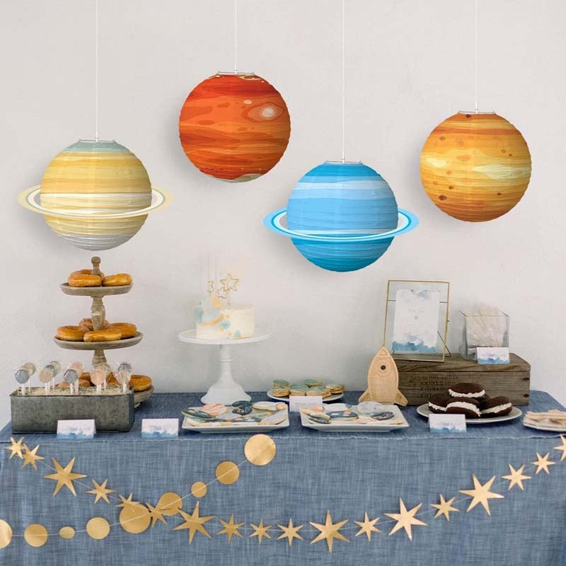 Planet Paper Lantern Decorations