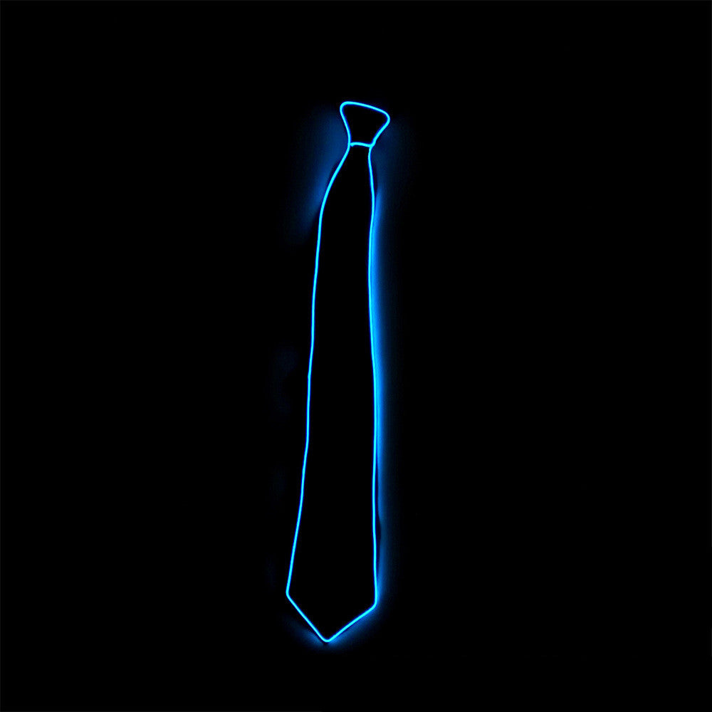 Neon LED Luminous Bow Tie & Tie