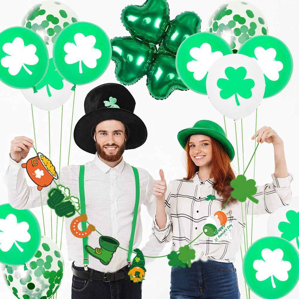 St. Patrick's Day Balloon Party Decoration Supplies