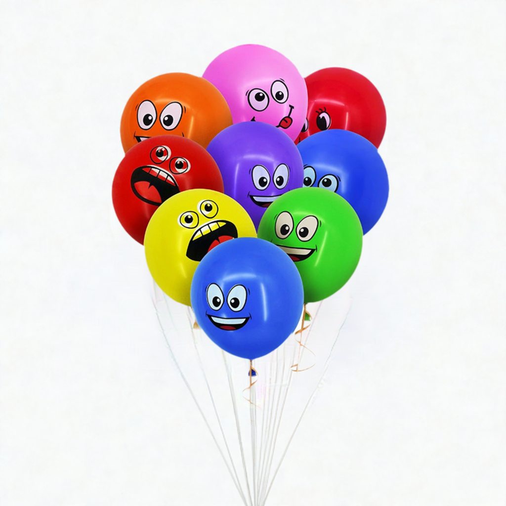 100ct Emoji Balloons