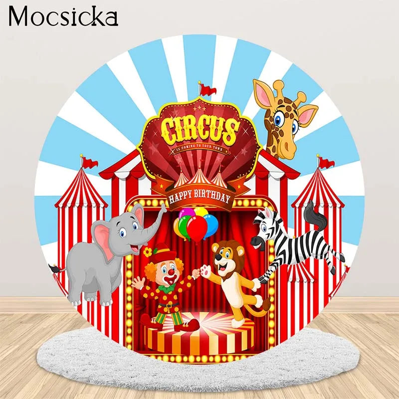 Circus Theme Birthday Party Circus Carnival Backdrop