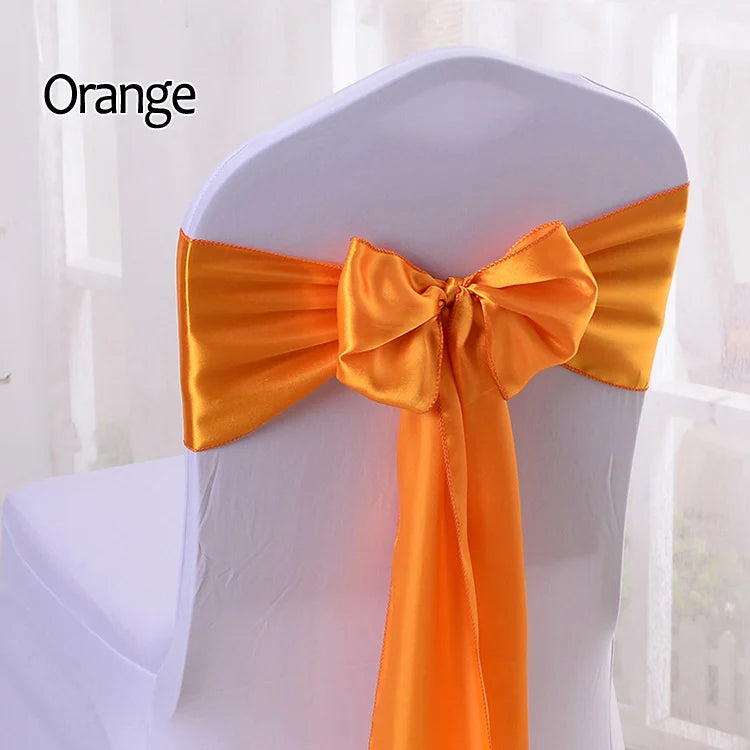 Satin Chair Sashes Party Chairs Bands