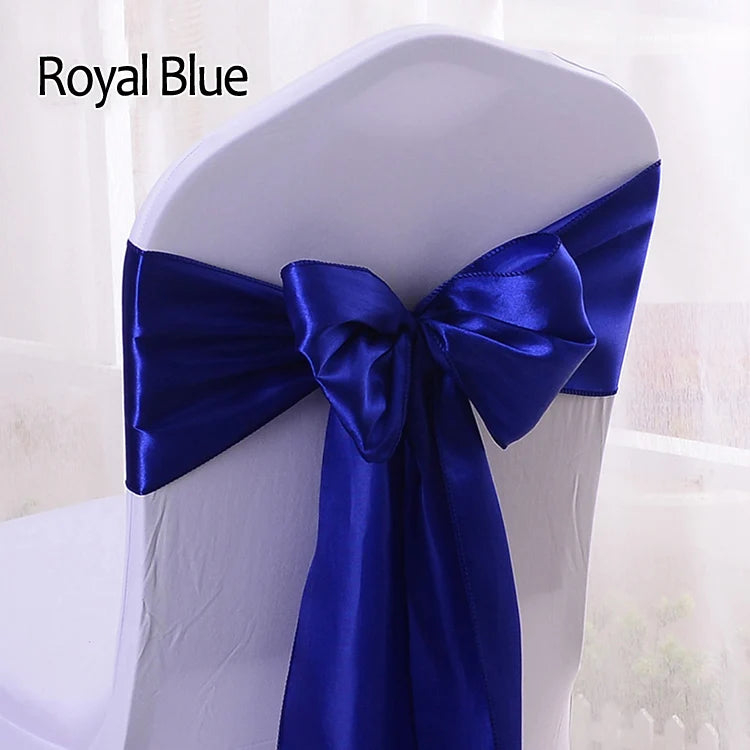 Satin Chair Sashes Party Chairs Bands