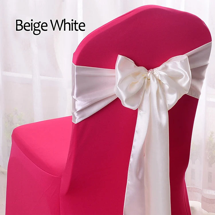 Satin Chair Sashes Party Chairs Bands