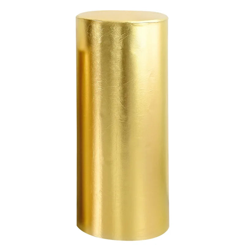 Stretch Dessert Cover Party Decorations Cylindrical Look Like Metal Covers