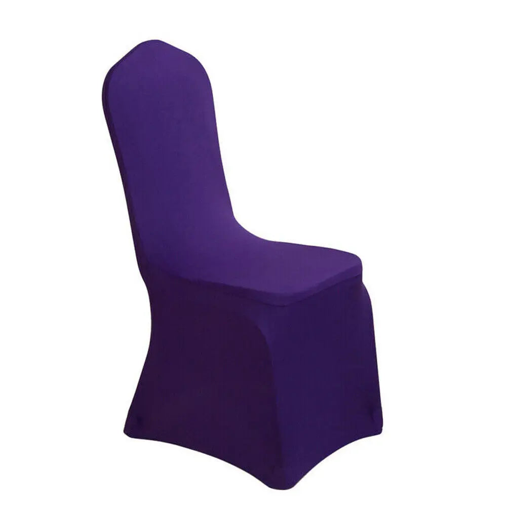 12 Colors Spandex Stretch Universal Chair Covers