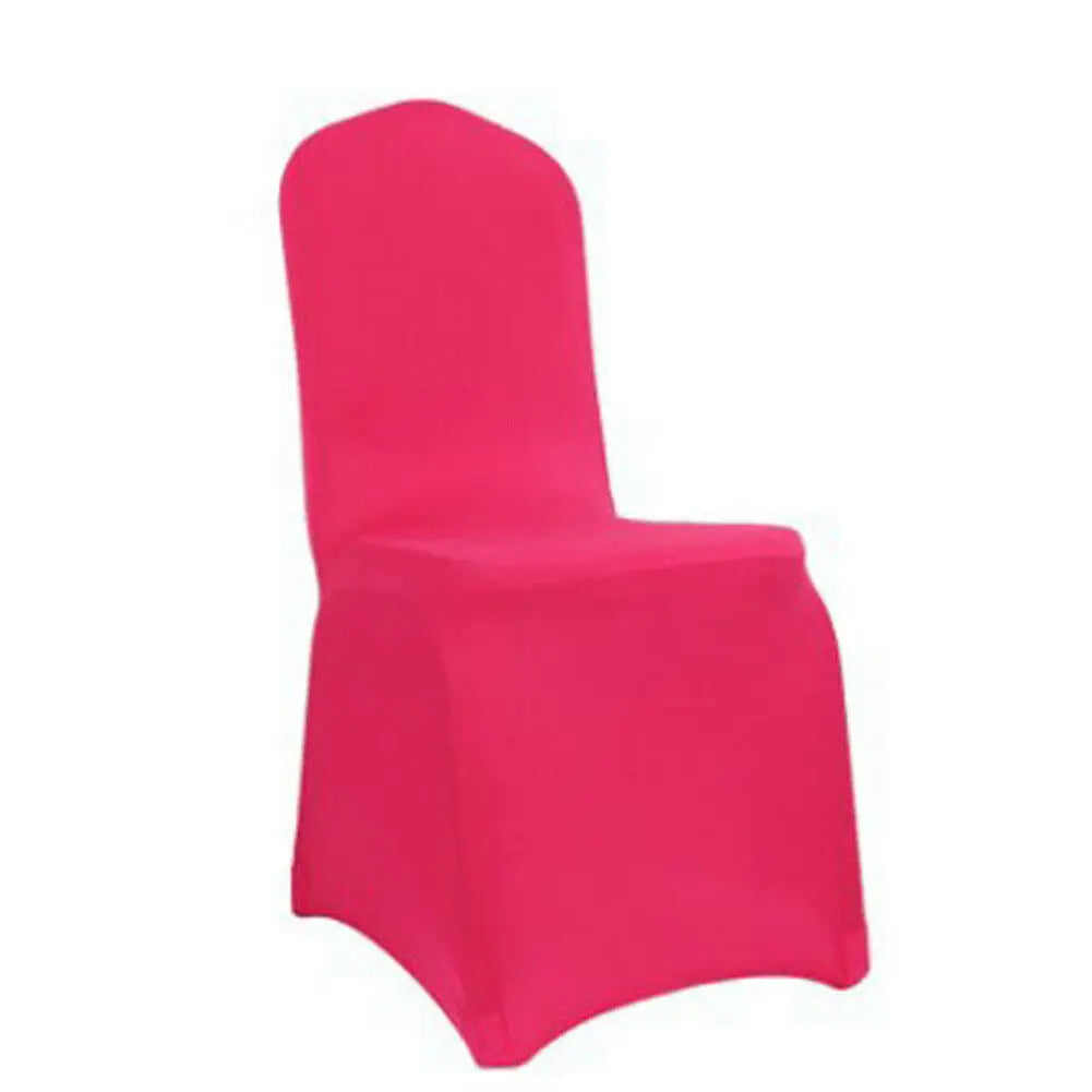 12 Colors Spandex Stretch Universal Chair Covers